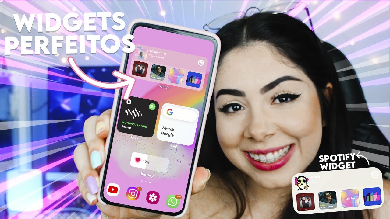 Widgets PERFEITOS para seu Android 📲