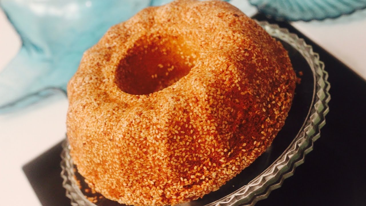 مطبخ الكلات العراقية -خبز مُحلى بدقيق الرز أو  { كيكة دقيق الرز }