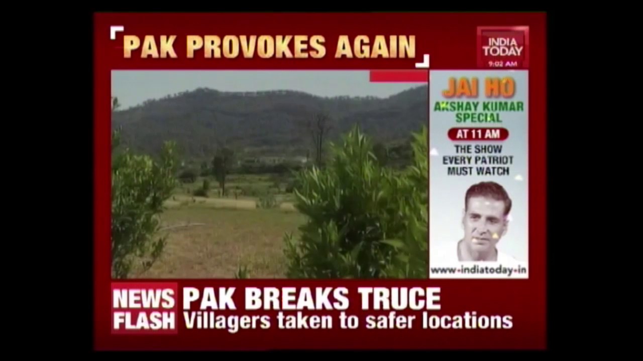 J&K: Pakistan Violates Ceasefire For Third Consecutive Day, 2 Civilians Killed
