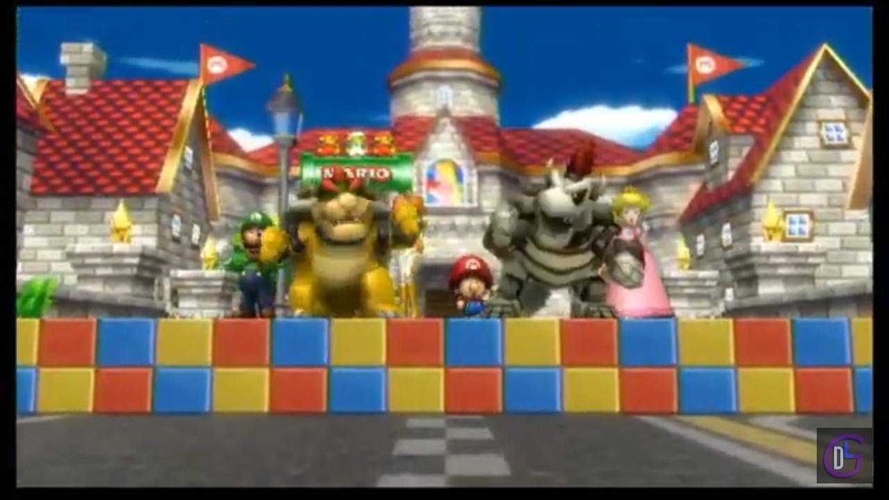 Mario Kart Wii Dry Bowser & Bowser Team Races!!