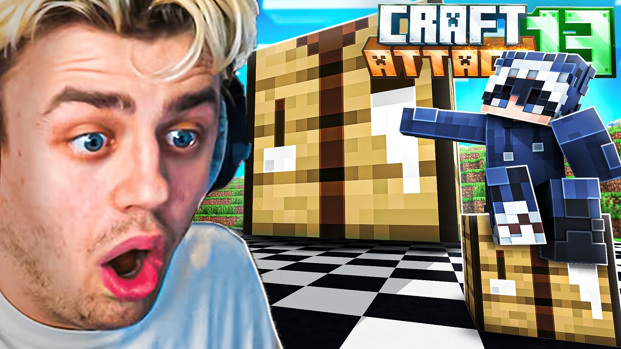 Ich habe OPTISCHE TÄUSCHUNGEN in CRAFT ATTACK 13 gebaut...