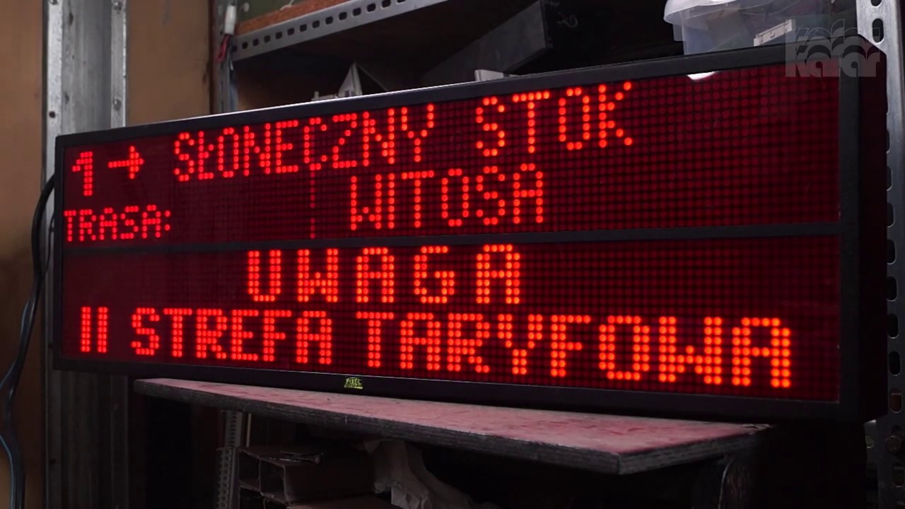 Czterorzędowy wyświetlacz wewnętrzny TML 2x16x120G PIXEL