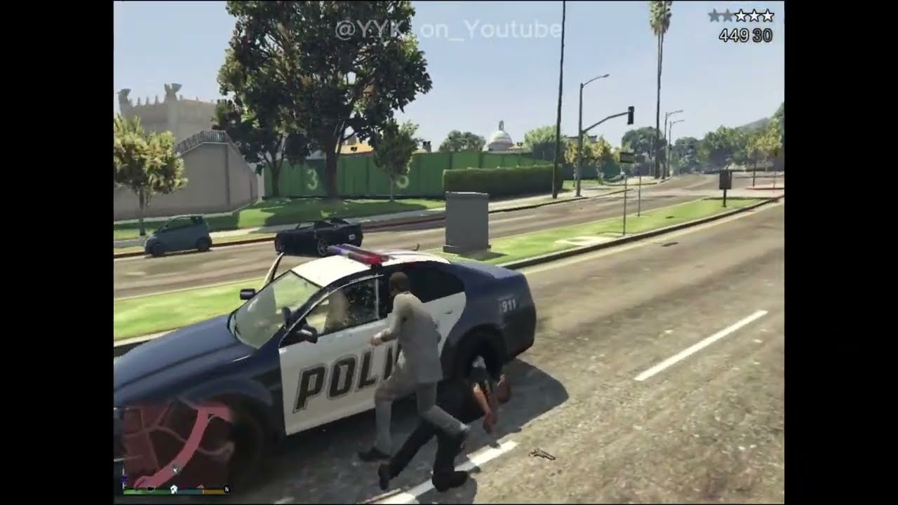 Grand Theft Auto 5 Play on Pc (Escape from Police + Insane Shootout)