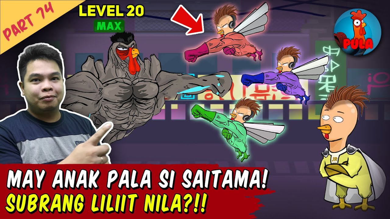 Saitama Jr.  Anak ni Saitama Ang Lakas! - Manok na Pula