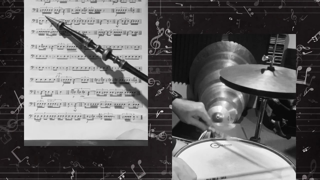 Étude No.2 from Mitchell Peters’ “Hard Times” Advanced Snare Drum Studies