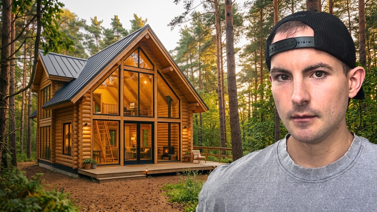 Here's The Perfect Land To Build A Modern Log Cabin Home