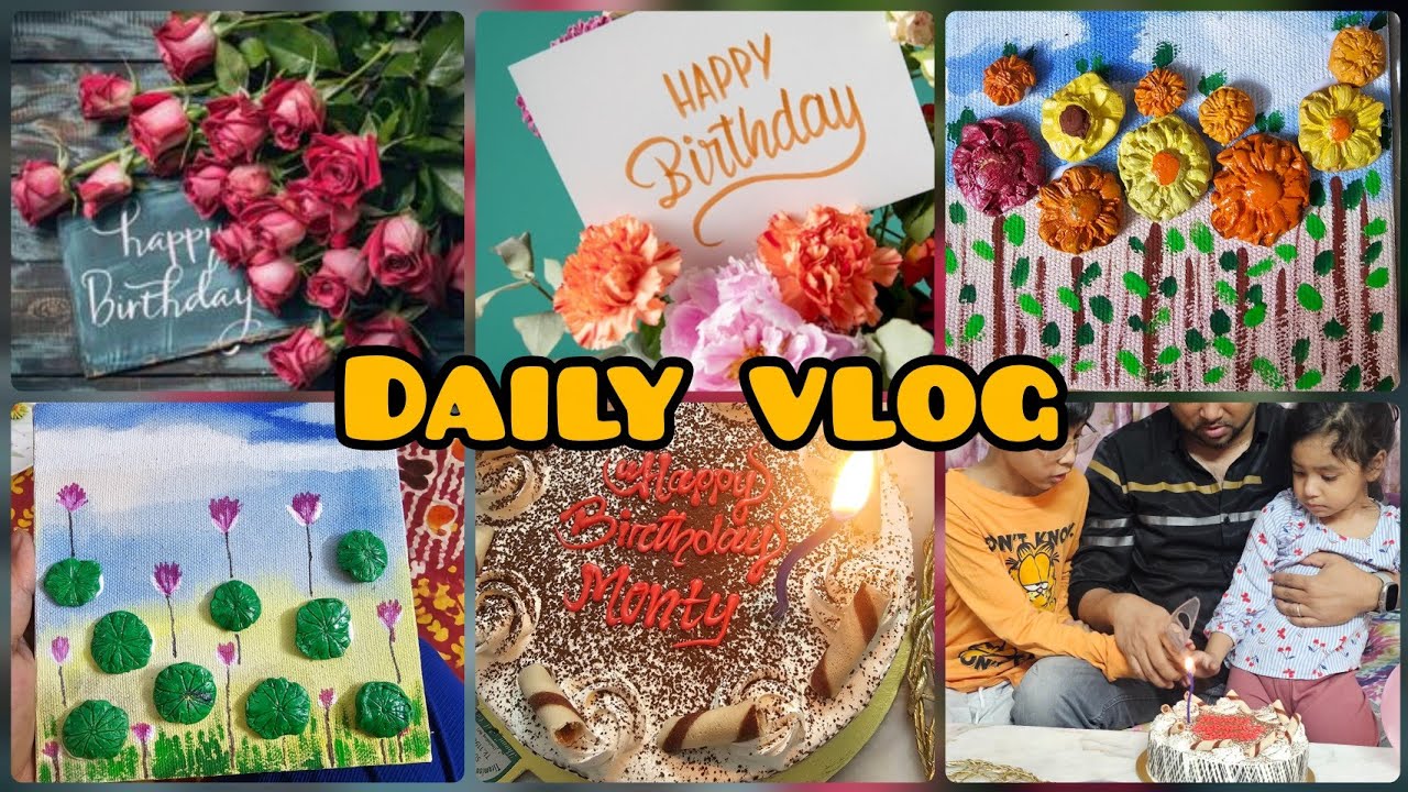 সারাদিন সংসার আর শখের কাজ, বিকেলে Special Person-এর Birthday Celebration 💖 | Daily Vlog|Tasmins vlog