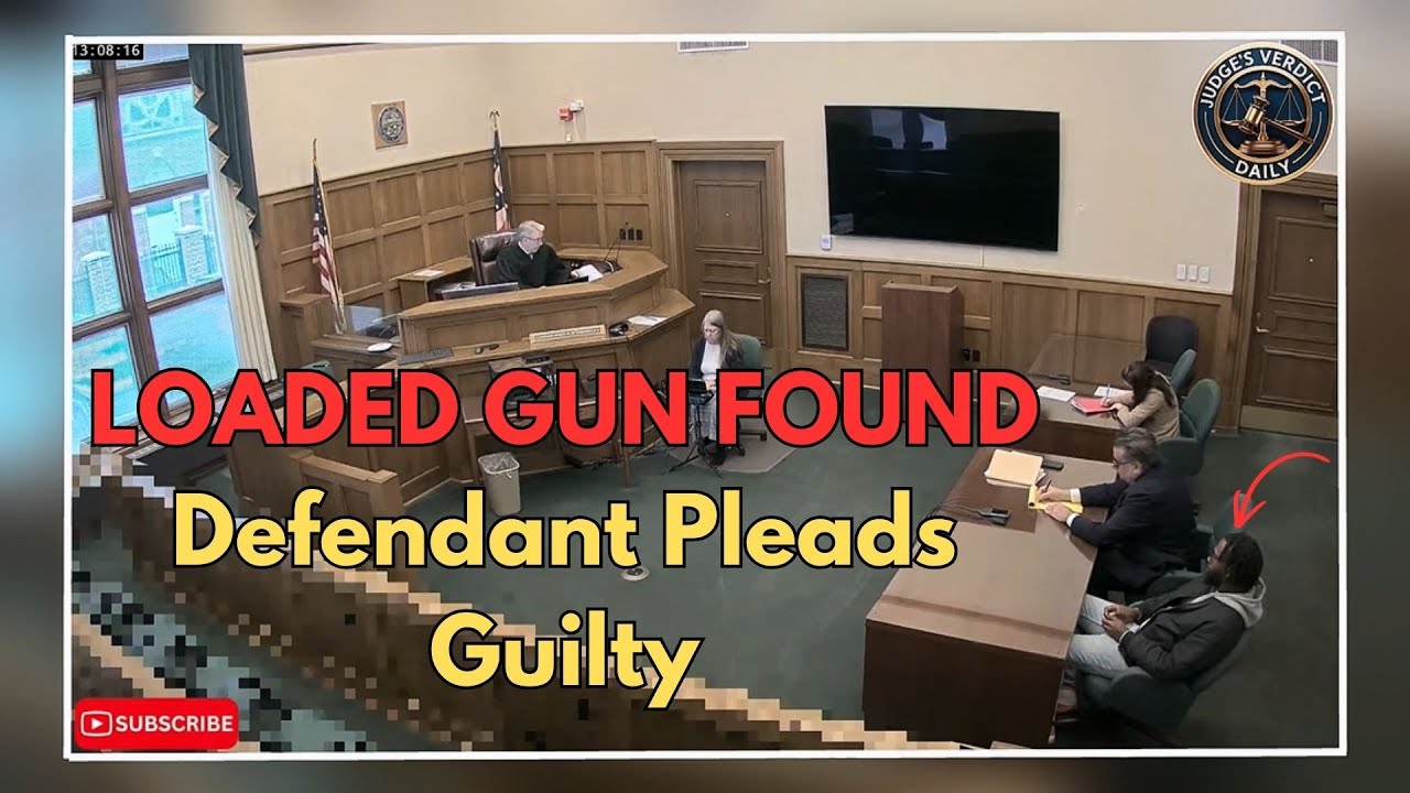 Defendant Pleads Guilty to Weapon Charges as Judge Reviews History of Prior Robbery