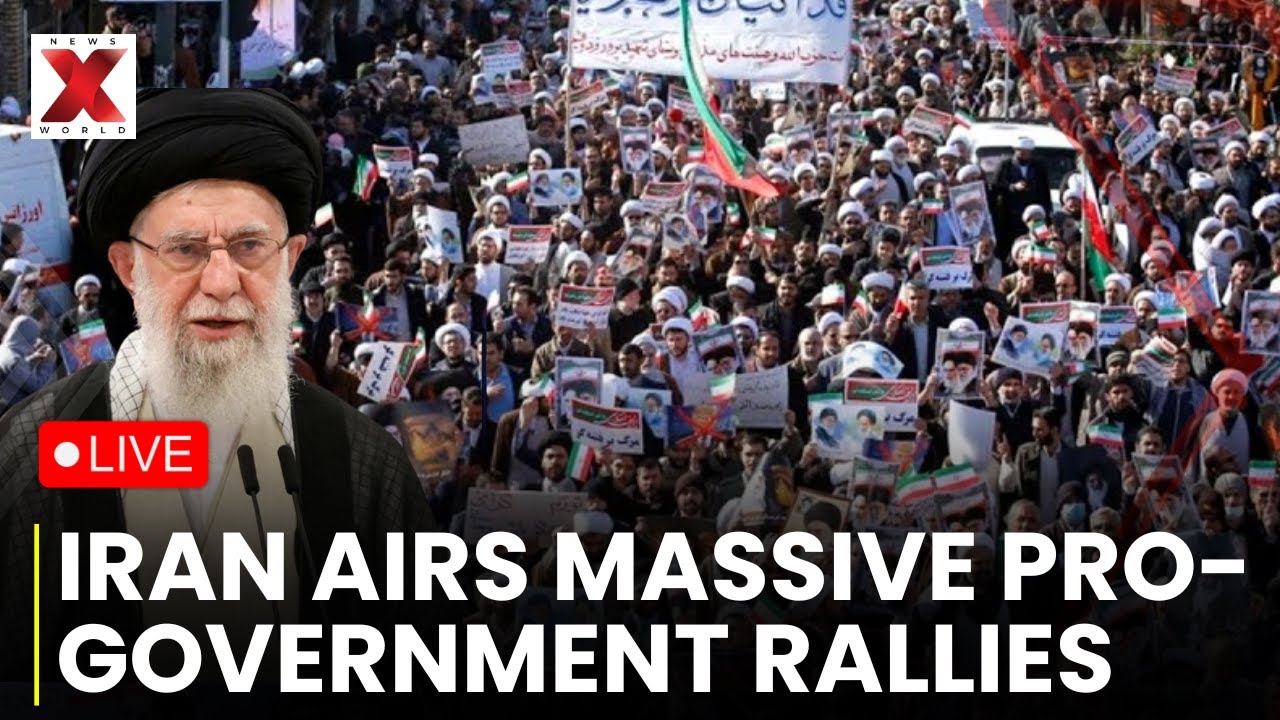Iran Protests LIVE: Pro-Government Rallies Fill Iranian Streets As Unrest Challenges Clerical Rule