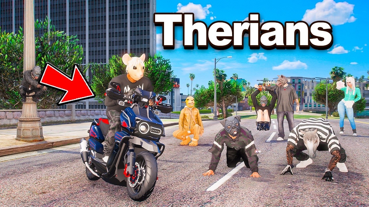 Los Therian Me Atacan en Gta 5 RP