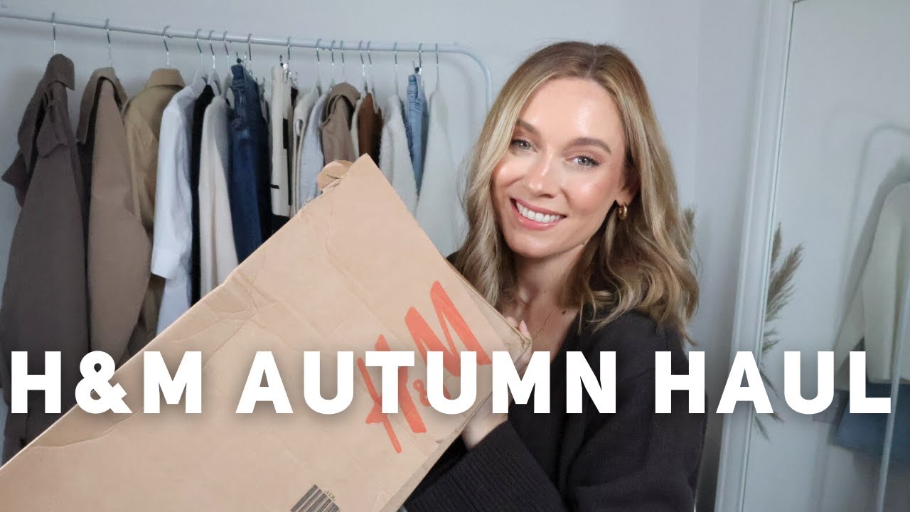 MY BIGGEST EVER AUTUMN H&M TRY ON HAUL! NEW IN STAPLES FOR COSY SEASON!