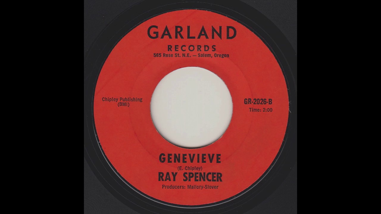 Ray Spencer - Genevieve (Original 45 60s US garage soul)