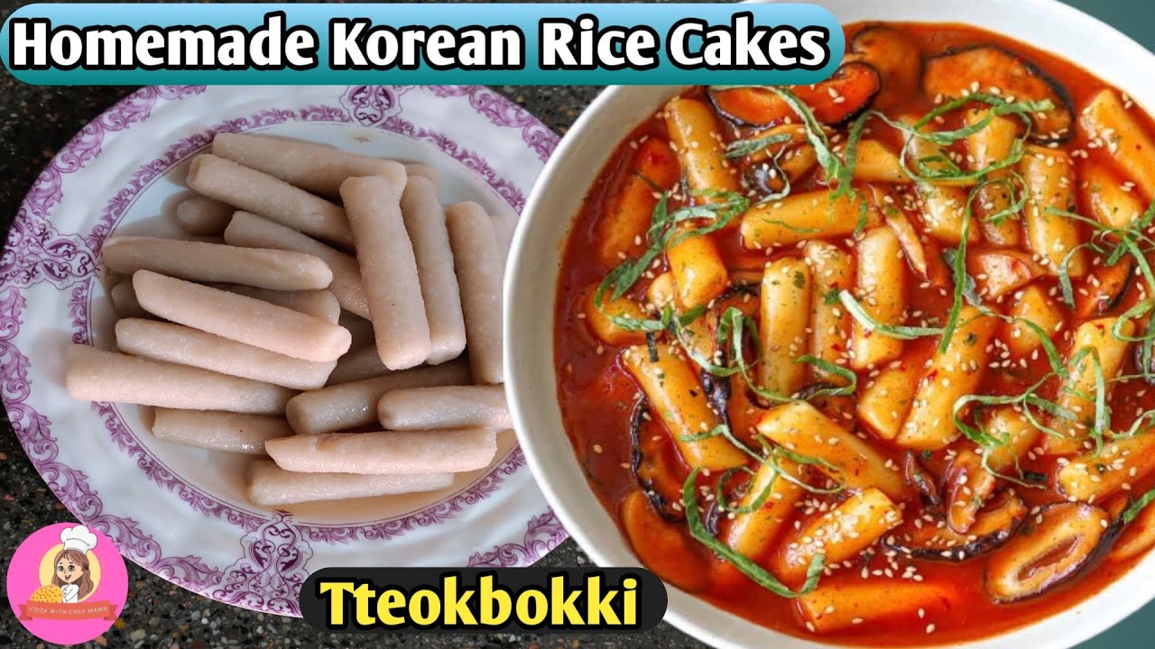 Korean Rice Cakes Recipe | Soft,Chewy & Perfect Tteokbokki | Street Style Tteokbokki Rice Cakes |
