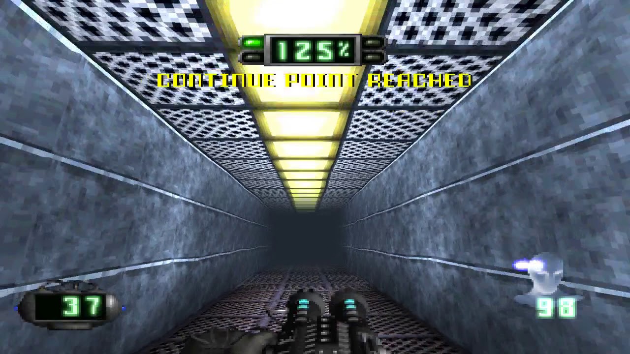 Disruptor (PS1) walkthrough - Mission 5 (Triton) - HARD