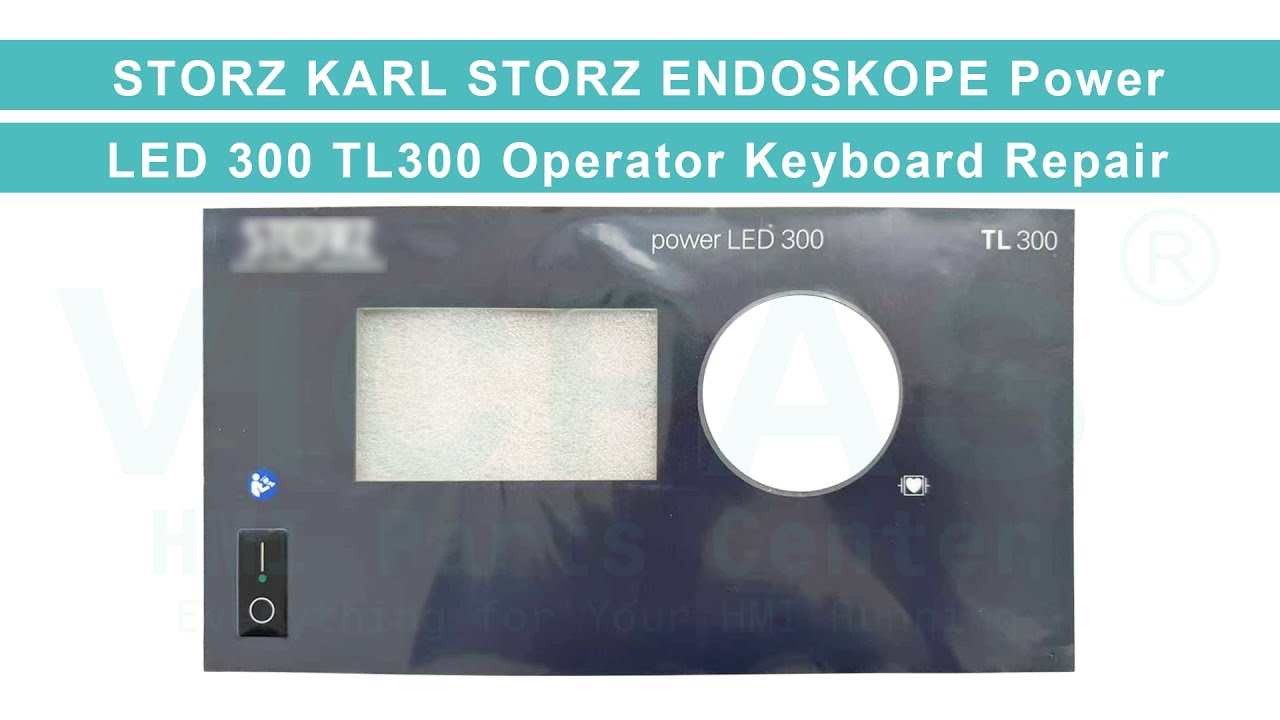 STORZ KARL STORZ ENDOSKOPE Power LED 300 TL300 Membrane Keyboard Replacement