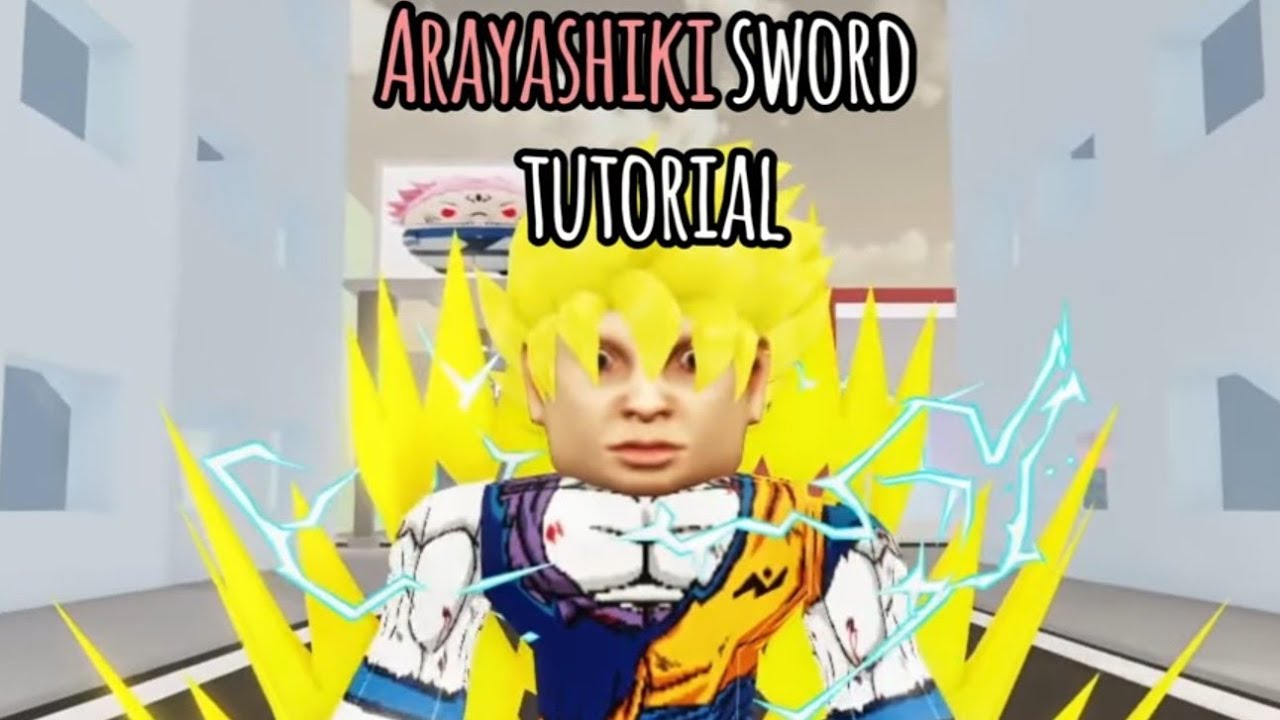Arayashiki sword tutorial  #jjs #jjk #tutorial #arayashiki #roblox #jujutsushenanigans #build