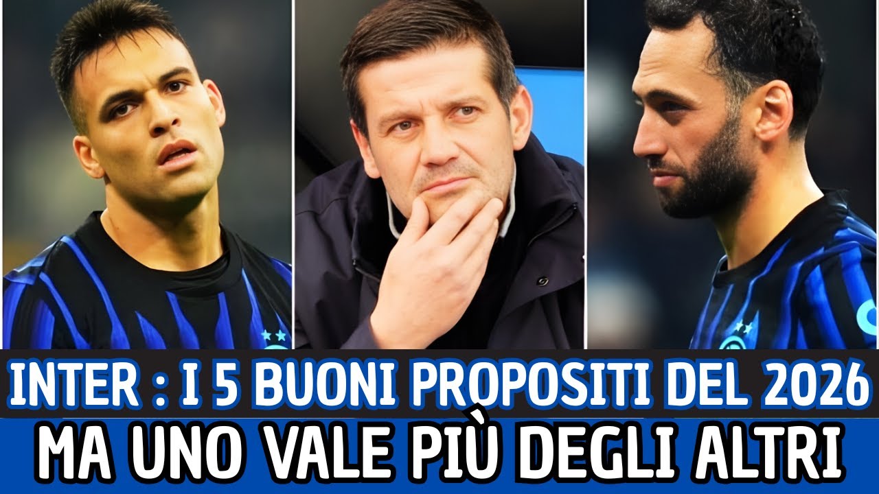 Inter, 5 buoni propositi per il 2026:vincere, ringiovanire e smettere di fallire gli scontri diretti