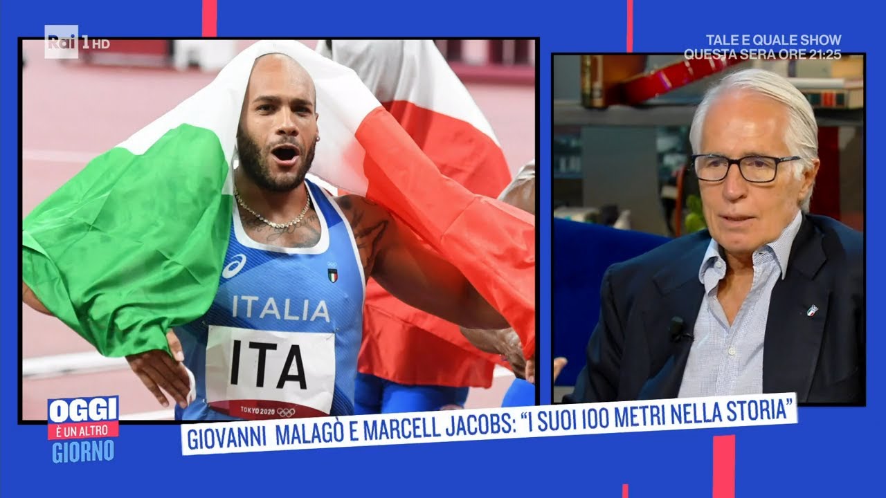 Giovanni Malagò e l'estate magica dello sport italiano - Oggi è un altro giorno 01/10/2021