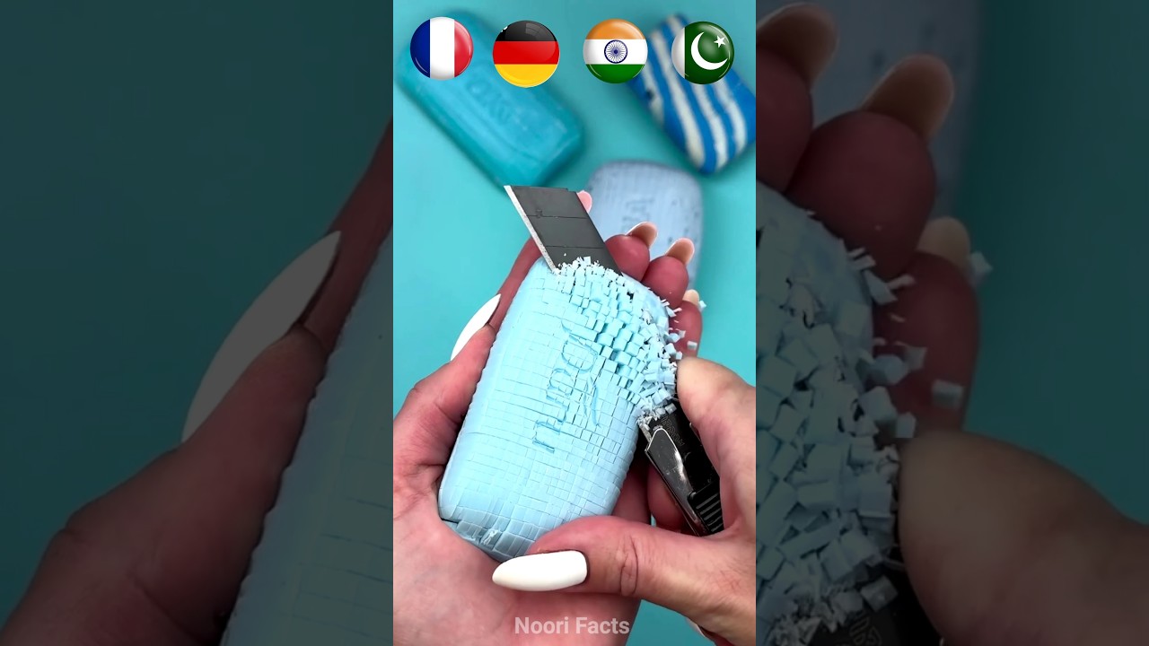 Which Soap Has The Gold Coin? 😱 mini wood toy Woodworking art skill #facts #shorts