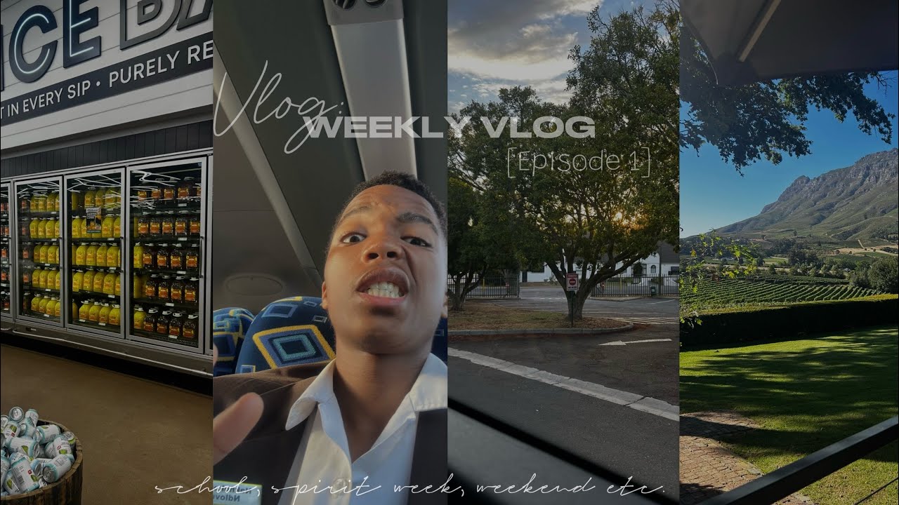 WEEKLY VLOG: days in my life | spirit week, school, weekend | South African YouTuber