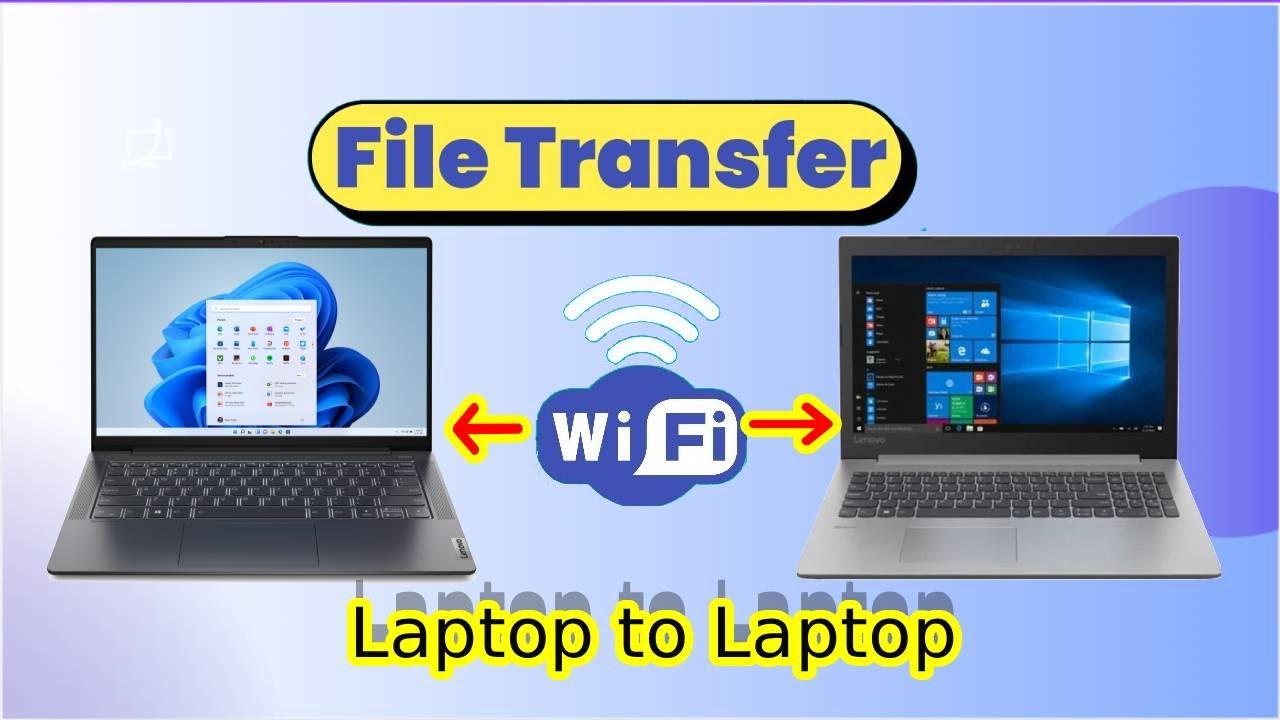 Как передавать файлы между двумя ноутбуками по Wi-Fi | Обмен файлами поблизости |