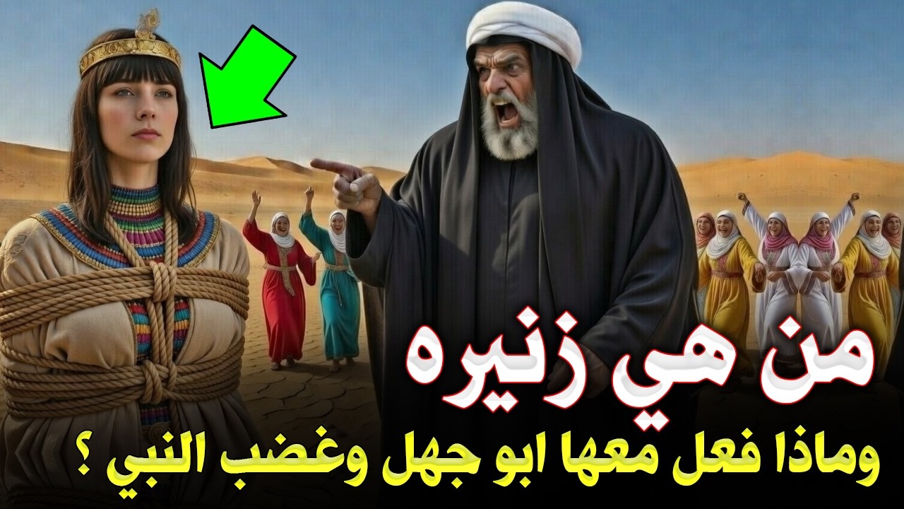 من هي زنيرة ؟ وماذا فعل معها أبو جهل ؟ وكيف رد الله بصرها بعد التعذيب ؟ ولماذا غضب النبي محمد ؟!