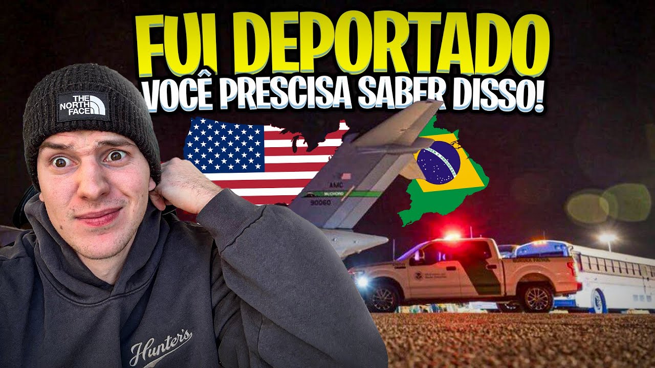 FUI DEPORTADO DOS ESTADOS UNIDOS 🇺🇸 voc&ecirc; precisa se informar sobre o assunto