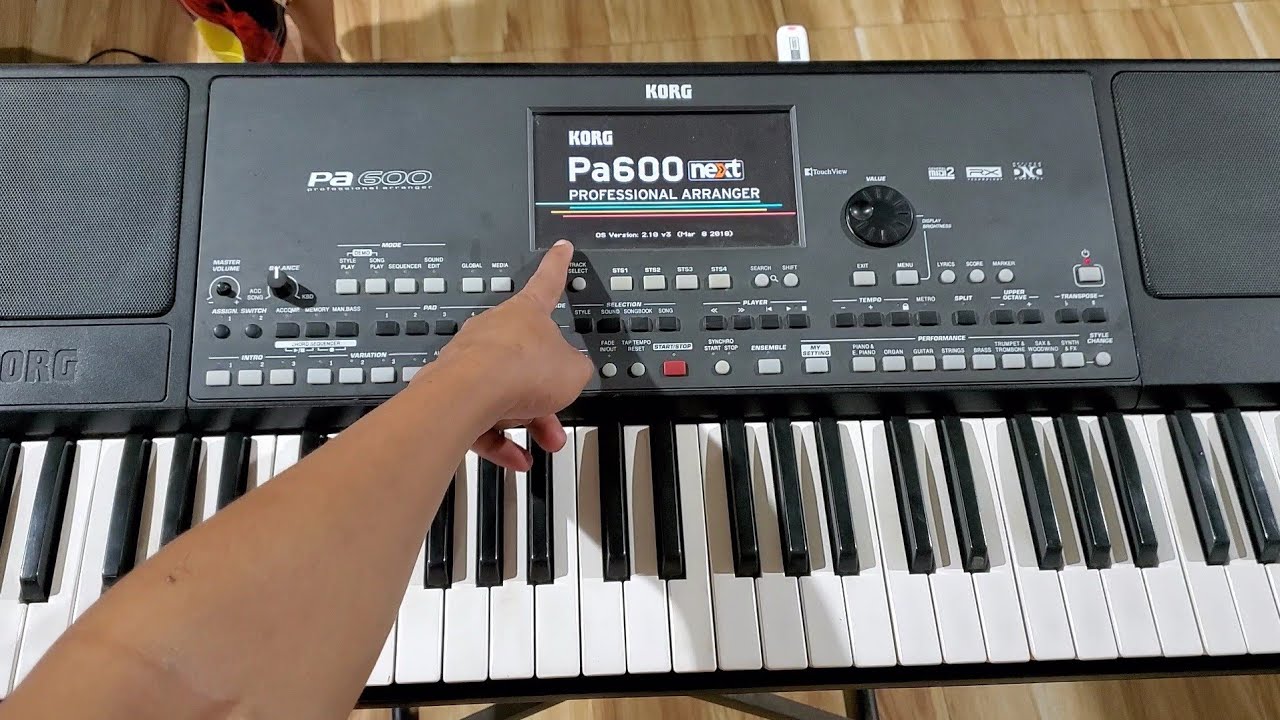 Sinstema Operativo KORG Pa600 Next