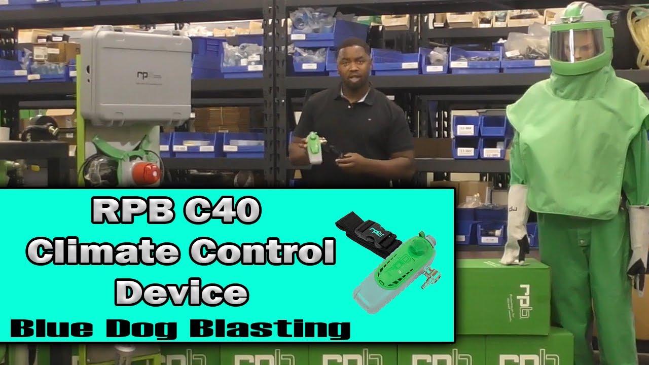 Sandblasters - C40 Climate Control Device (RPB Safety) by Blue Dog Blasting