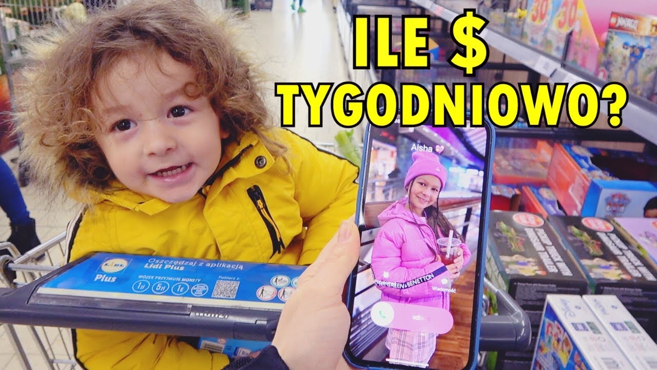 WYDATKI 5-osobowej Rodziny na ZAKUPY Tygodniowo - Yoto MAMA Vlog