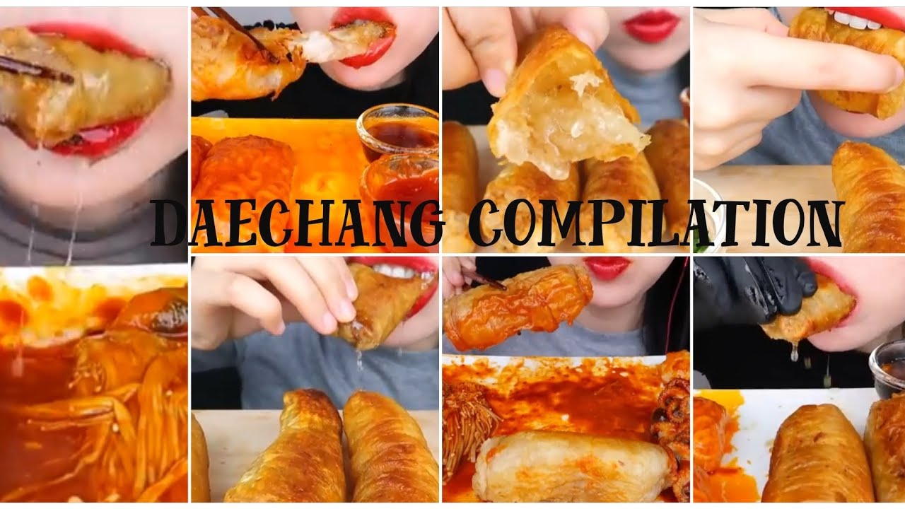 DAECHANG ASMR MUKBANG '' Hongyu ASMR COMPILATION// USUS SAPI MUKBANG// ASMR COMPLETION