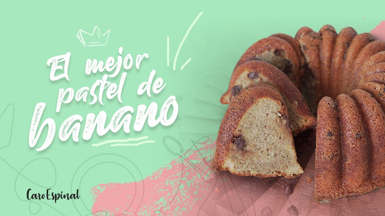 Te doy una de MIS MEJORES RECETAS torta de banano 🍌| Caro Espinal