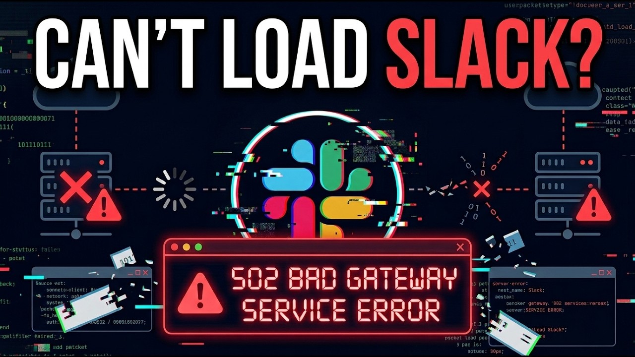 How to Fix Slack 502 Service Error | Connection & Server Issue Fix Guide