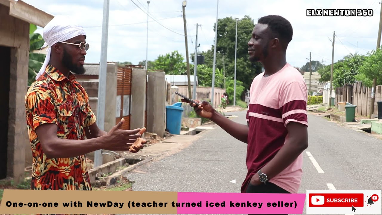 "I Stopped Teaching To Start Iced-Kenkey Business" Mr. Newday Tells It All. PART 1