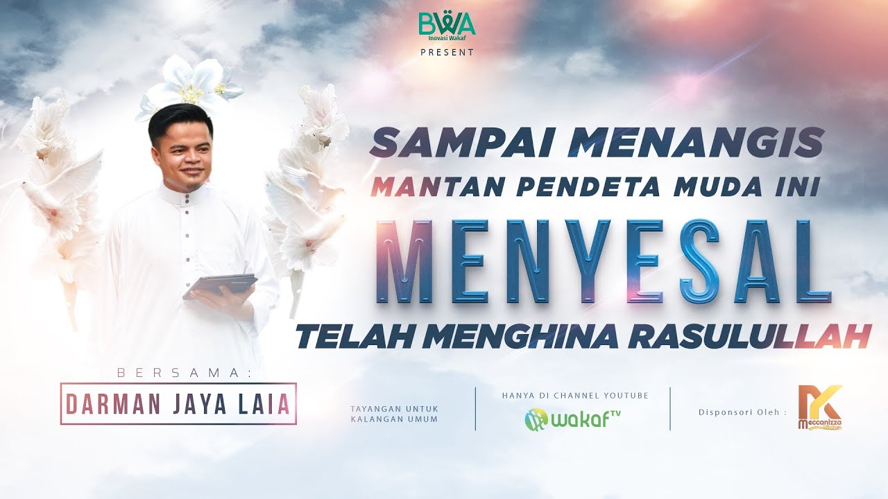 SAMPAI MENANGIS !! MANTAN PENDETA MUDA INI MENYESAL TELAH MENGHINA RASULULLAH | KISAH MUALAF
