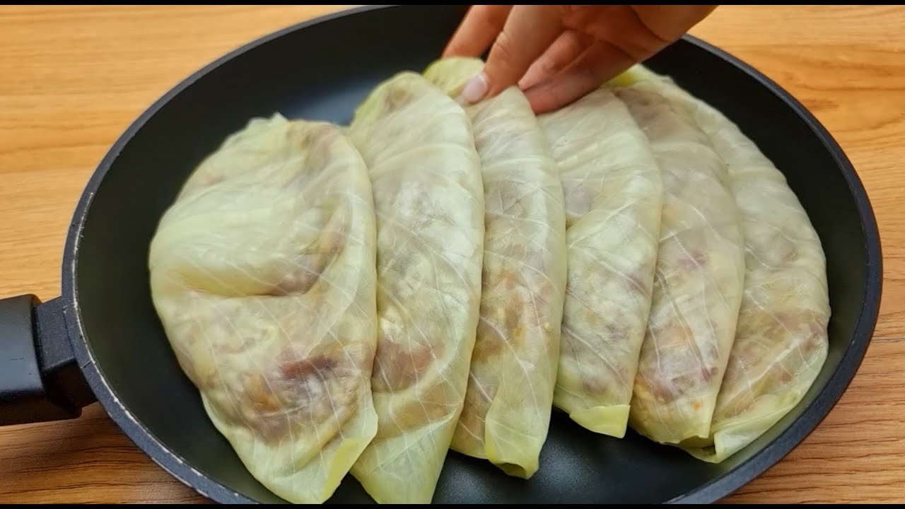 У вас дома есть капуста и говяжий фарш? Просто и вкусно! Без духовки!