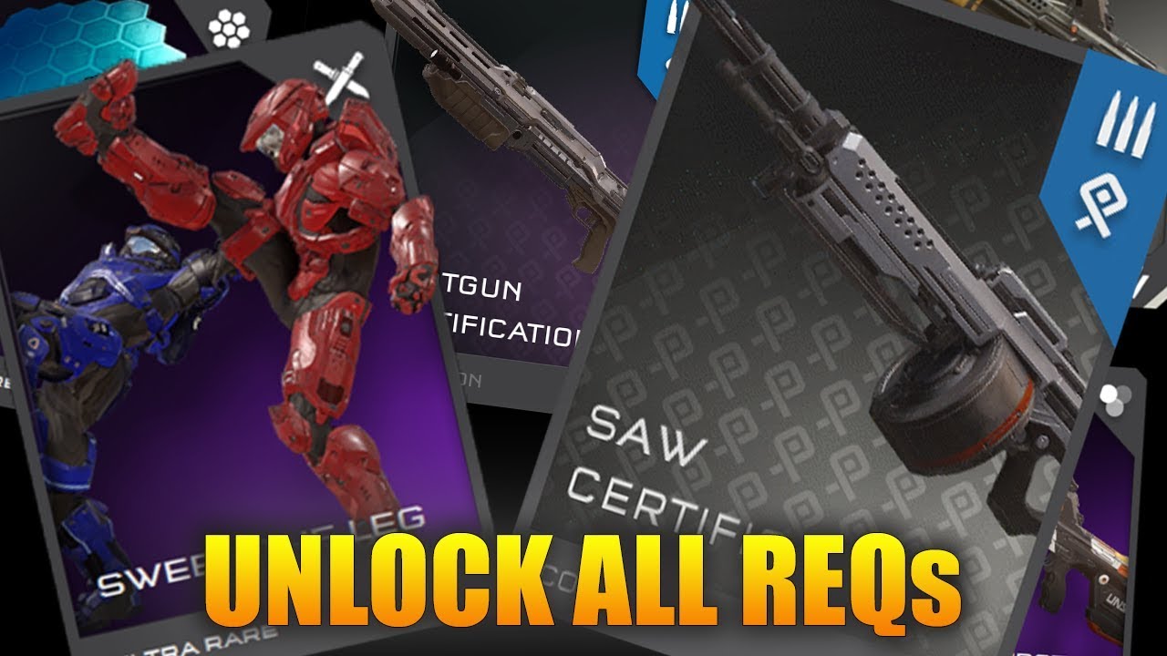 Fastest Way to Unlock All REQs in Halo 5