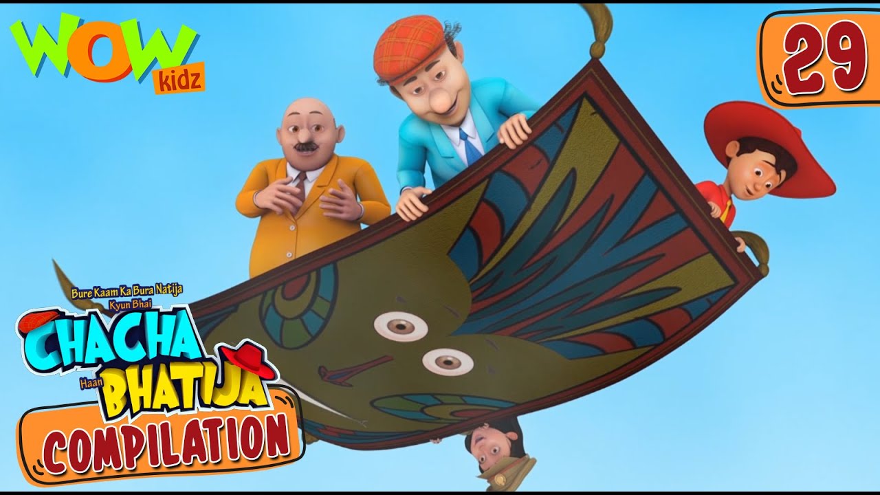 Chacha Bhatija | Compilation 29 | Funny Animated Stories | Wow Kidz