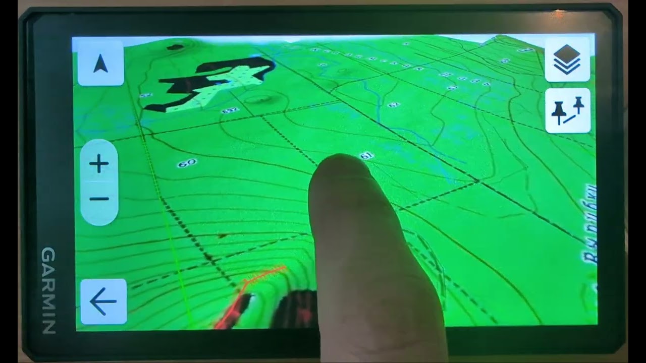 3D карта Свердловской и Челябинской области, Garmin TREAD