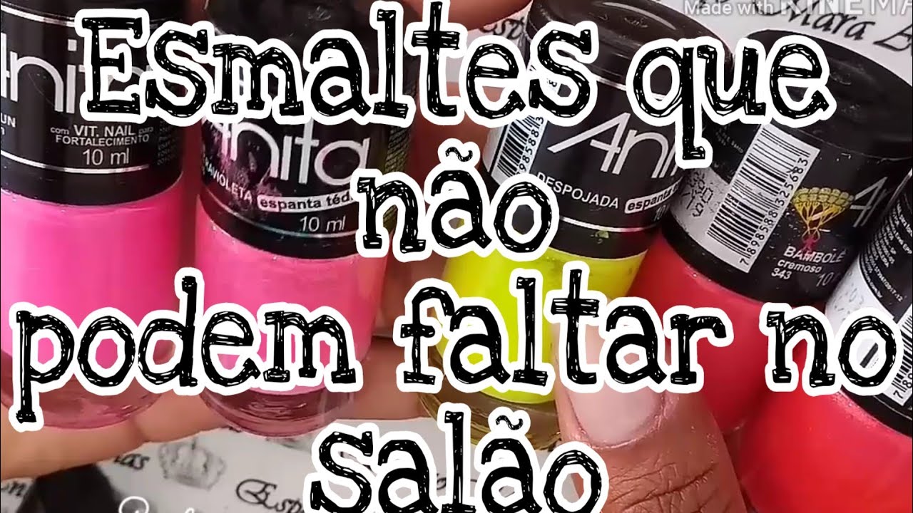 Esmaltes que não podem faltar no salão #2