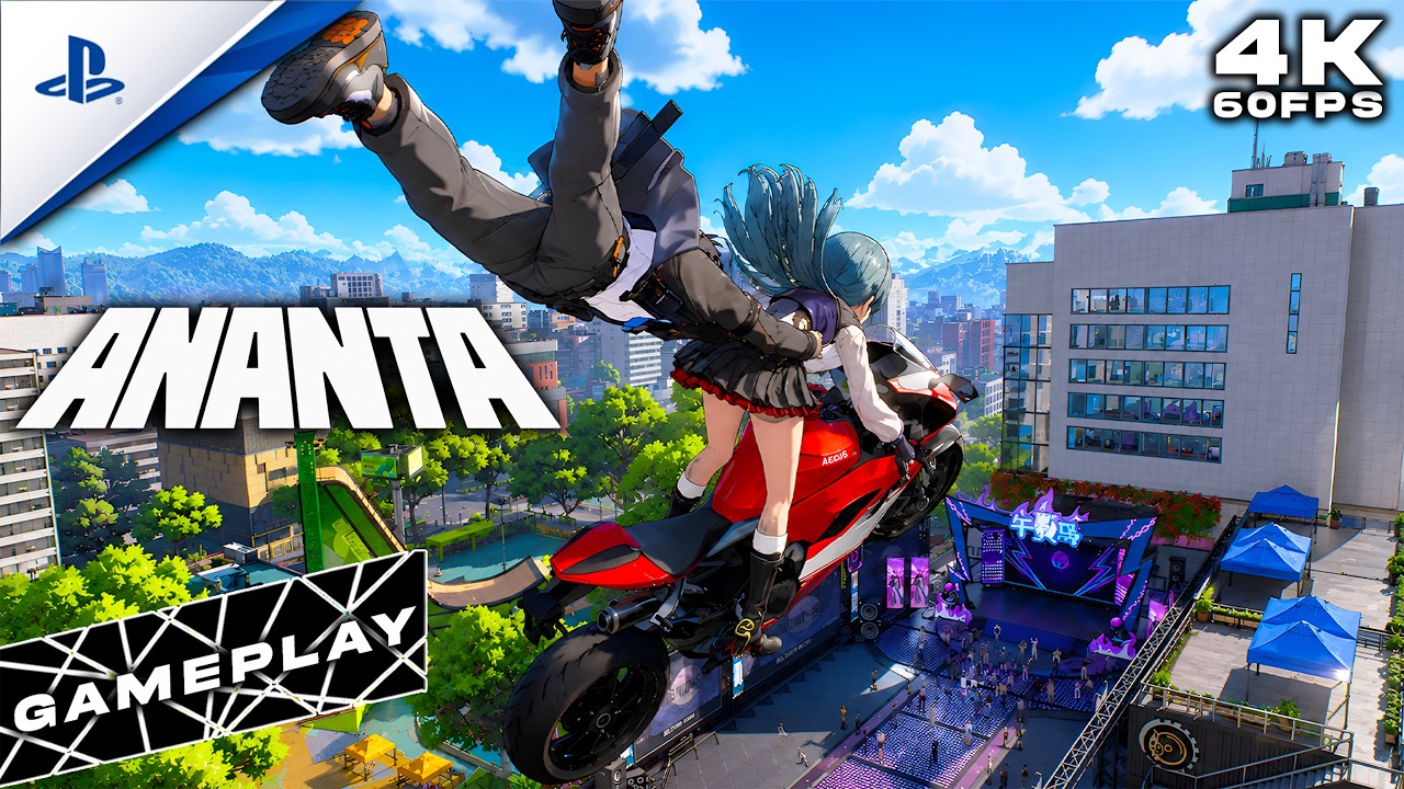 ANANTA Gameplay - Urban Open World RPG Game (4K60FPS)