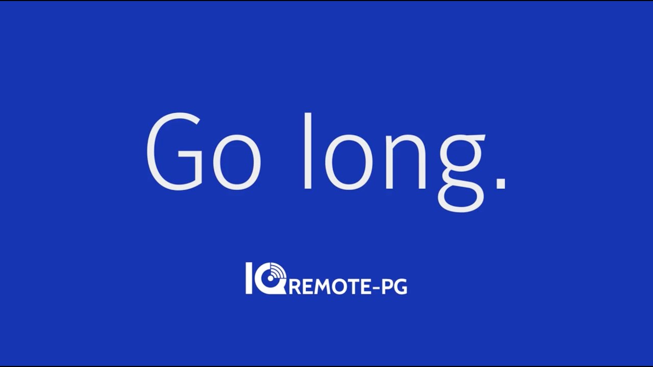 GO LONG with PowerG: IQ Remote-PG