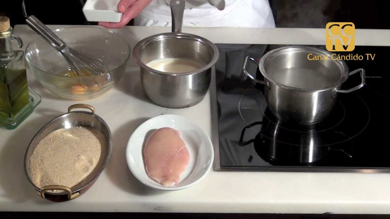 Pechuga de pollo a la Villeroy