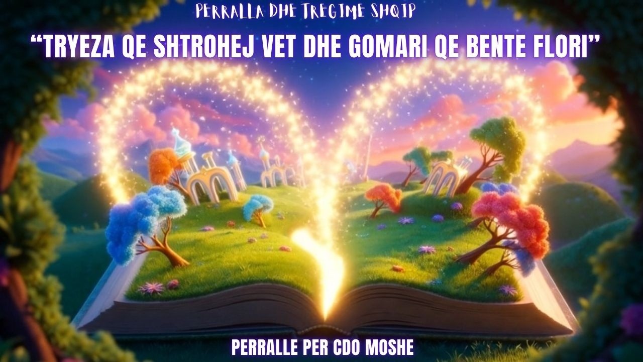 Përralla_ Gomari që bënte Flori, Tryeza që shtrohej vet #tregimepopullore  #shqip #femije #cartoon