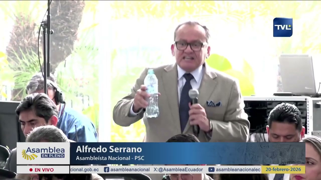 Asambleísta Alfredo Serrano - Sesión 072
