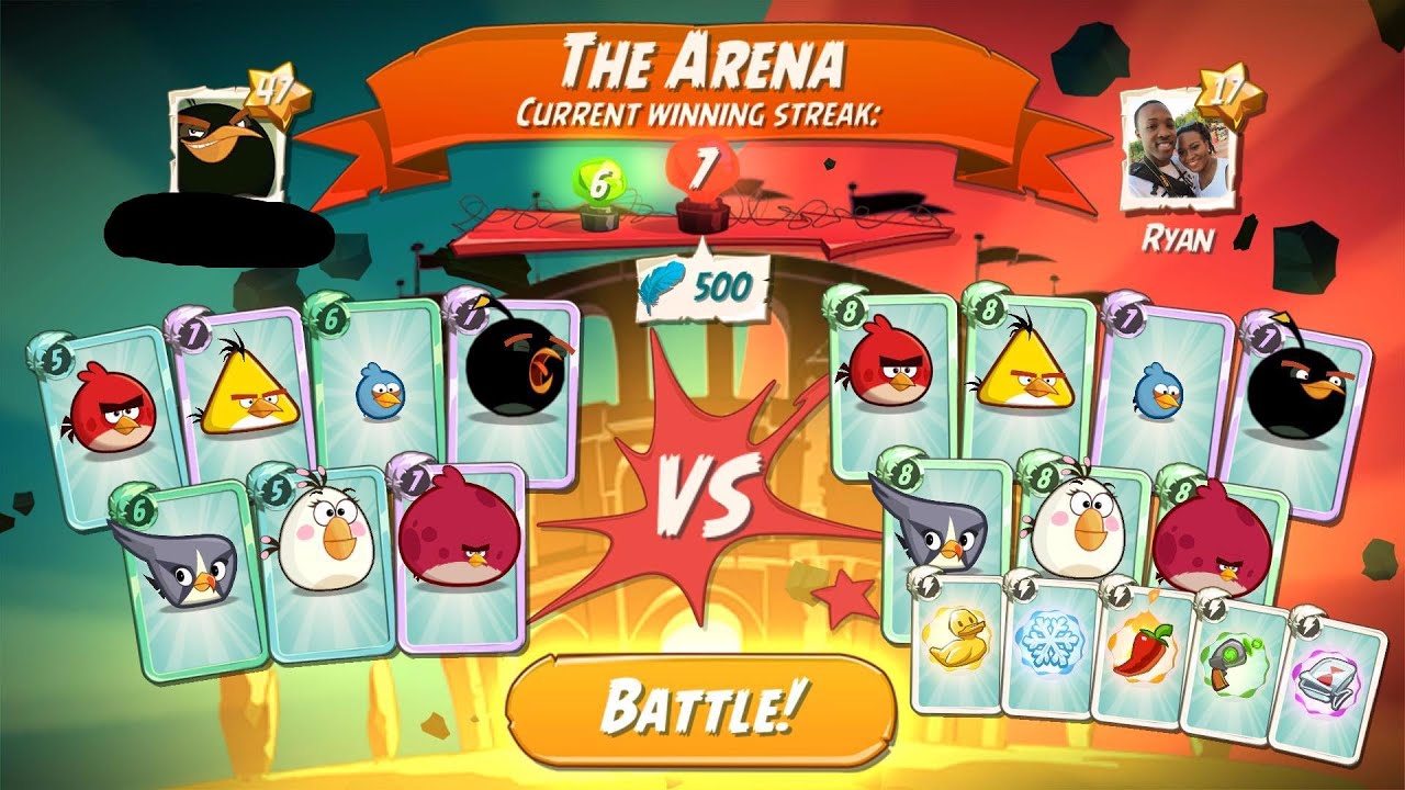 Angry Birds 2 Arena Full Streak Gameplay - 12th December 2021