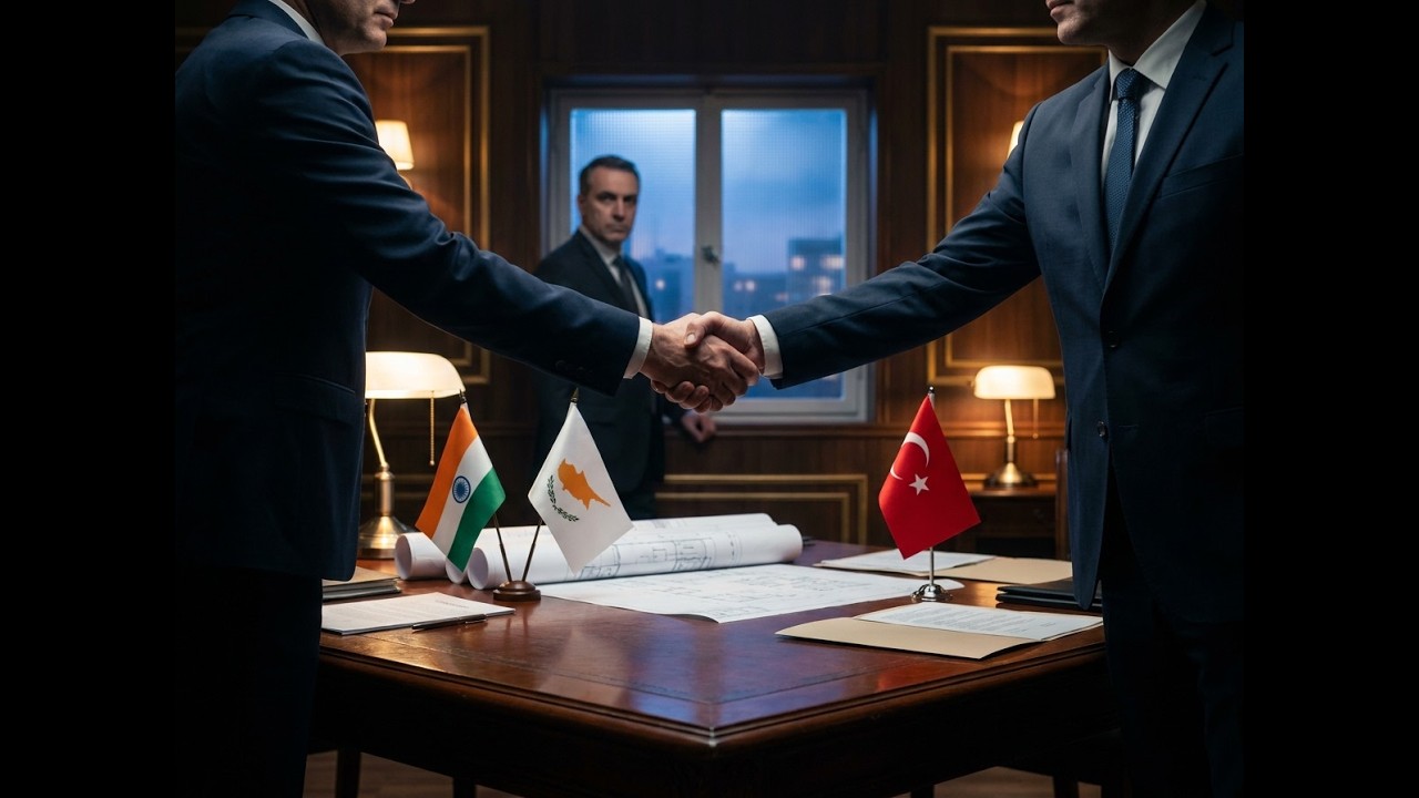 Simplified India-Cyprus Defense Ties and Turkey's Diplomatic Stance #currentaffairs