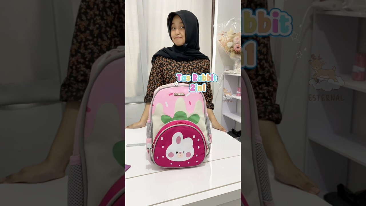 Tas ransel tapi bisa dijadiin selempang? 🥰