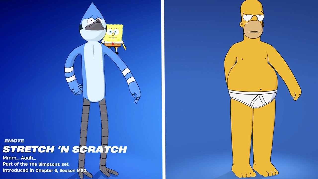 ***! I tested GLITCHED Emotes on MORDECAI Skin (The Regular Show animated TV-series)