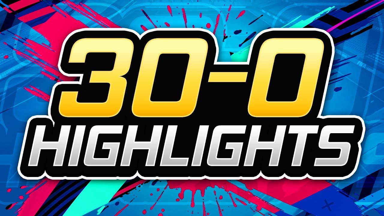 BACK TO BACK 30-0! TOP 100 FUT CHAMPIONS HIGHLIGHTS!! - FIFA 20 ULTIMATE TEAM